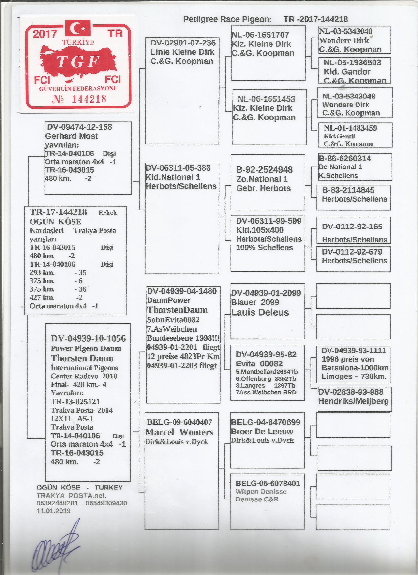 TR17-144218 ERKEK / KARDEŞİ 1. ORTA MARATON KLASMAN