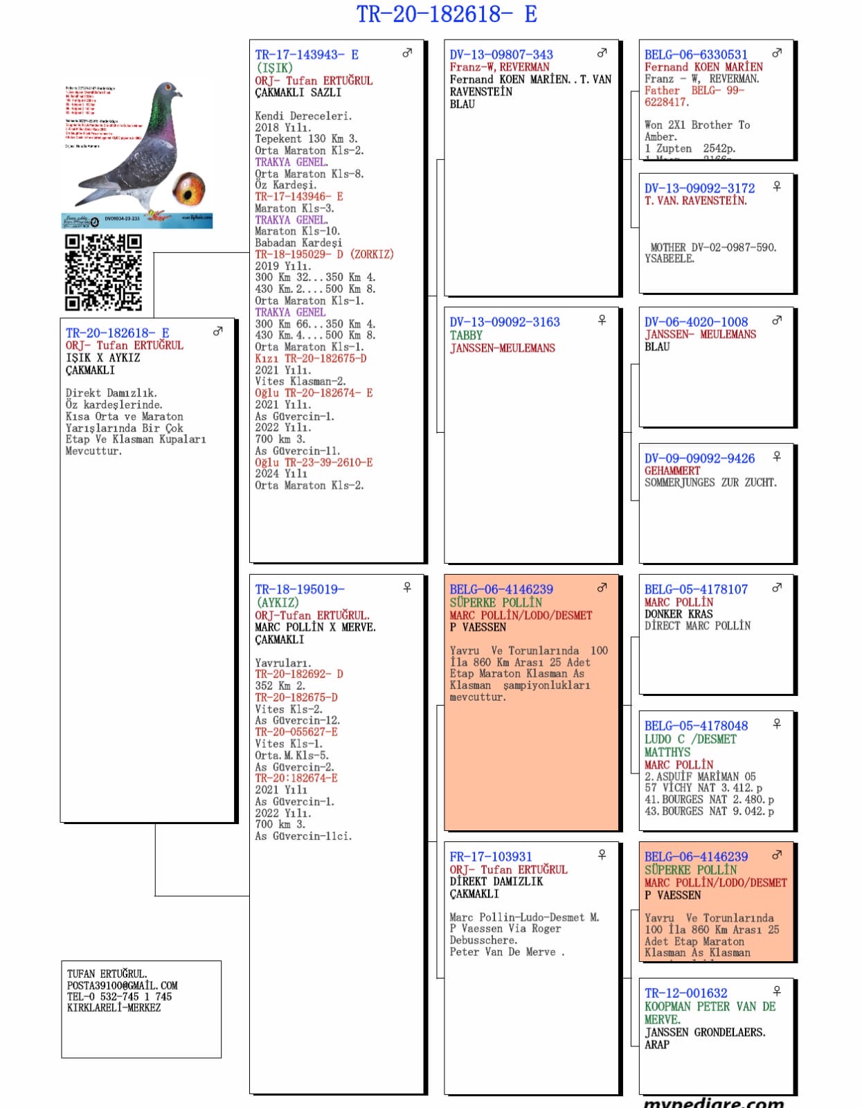 TR20-182618 / BABASI IŞIK  2 ORTA MARATON KLASMAN 