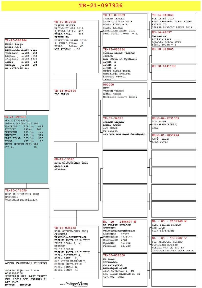 TR21-097936 / AKKIR KARDESLER - 88. FİNAL 477 KM