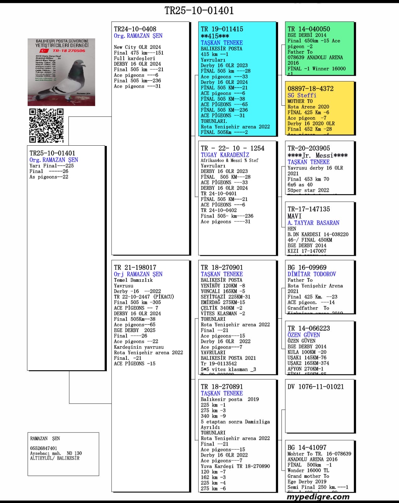 TR25-10-01401 / RAMAZAN ŞEN - 26 FİNAL & 22 AS 