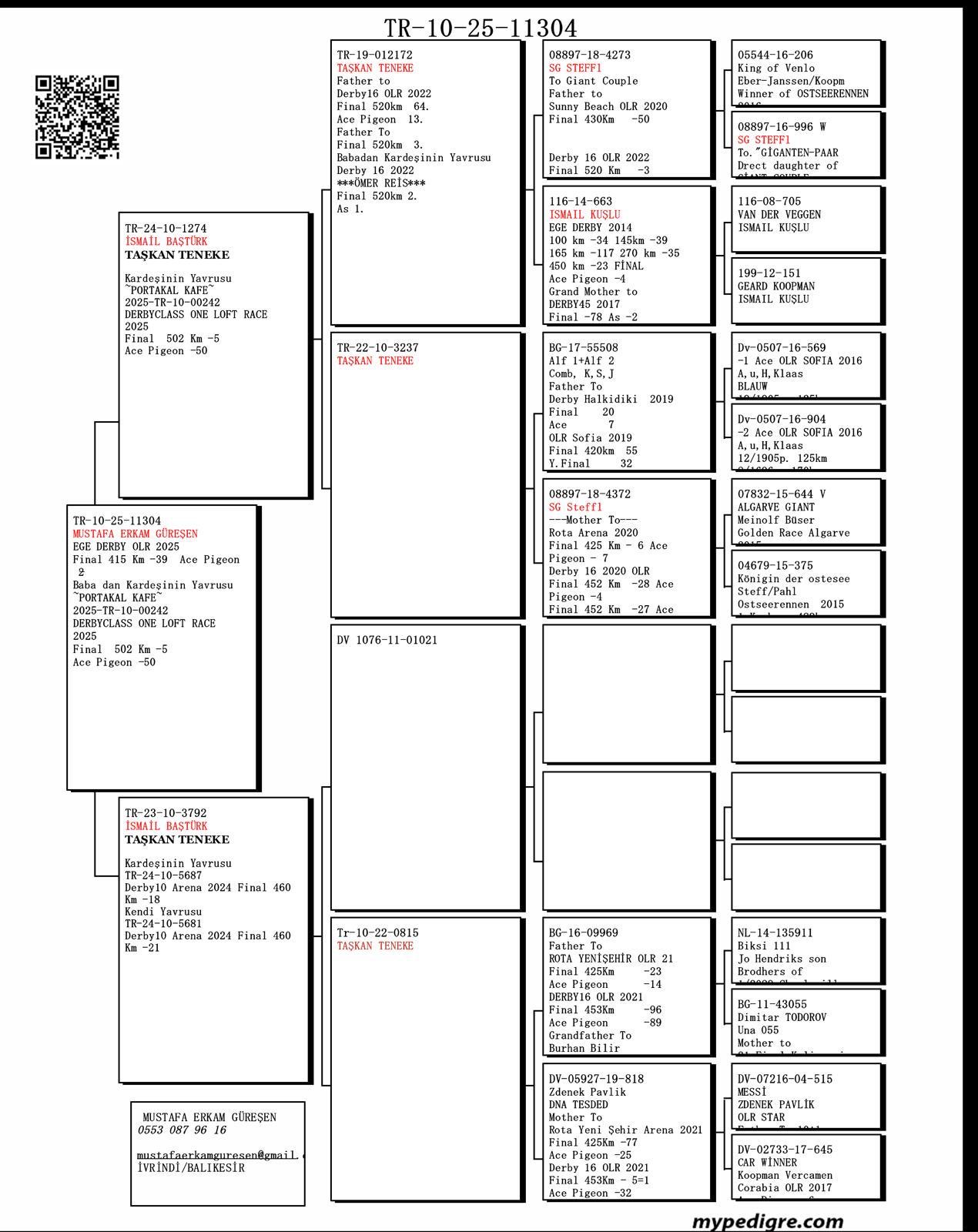 TR25-10-11304 / M ERKAN G&Uuml;RESEN - 39 FİNAL & 2 AS 