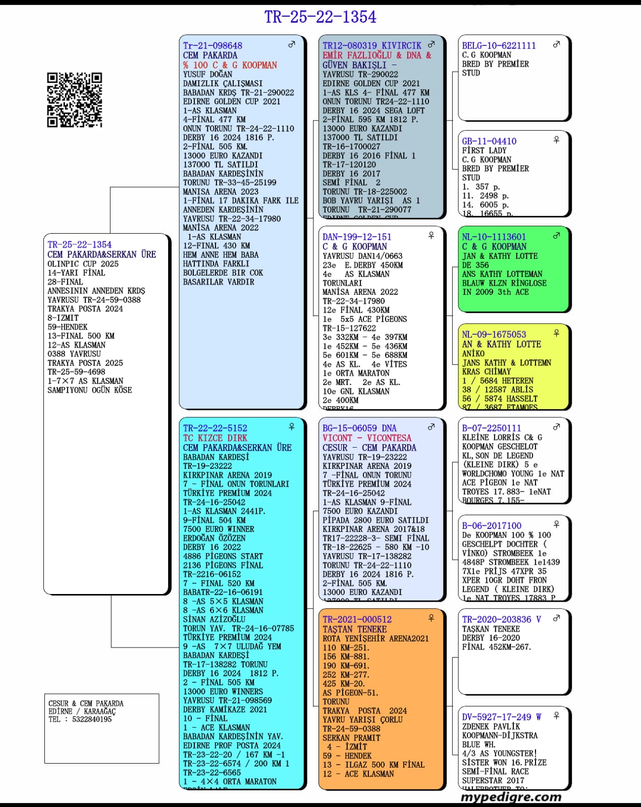 TR25-22-1354 / CEM PAKARDA 28 FİNAL 425 KM 