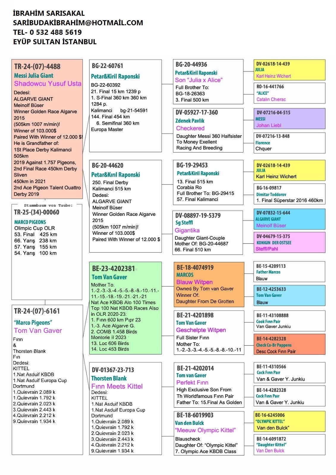 TR25-34-00060 / İBRAHİM SARISAKAL  53 FİNAL & 27 AS